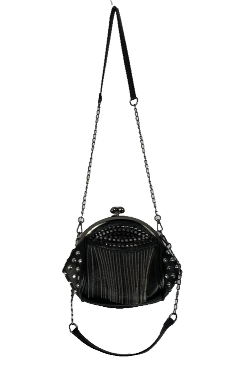 Women Shell Bag Style Shoulder Messenger Bag Chain Handbag Kiss Clasp